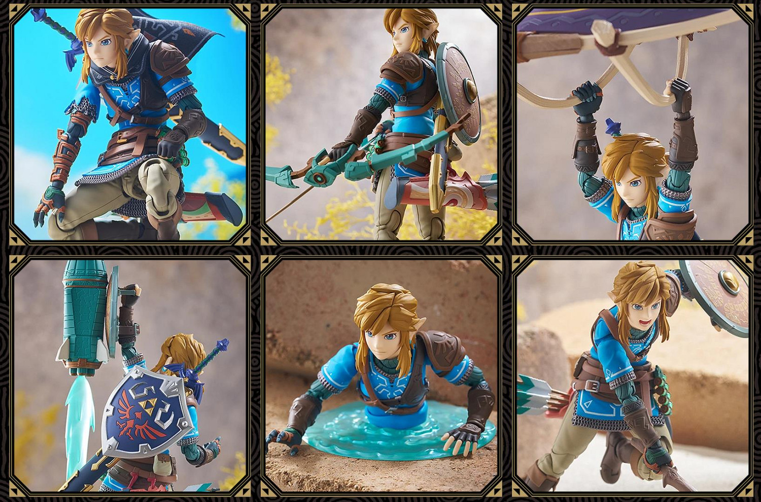 Figma可動人偶推出《王國之淚》版林克套裝 含多種武器和道具