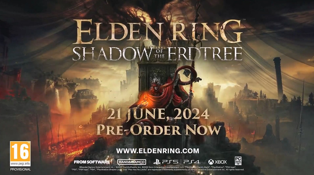 FromSoftware揭曉《艾爾登法環:黃金樹之影》資料片 FromSoftware揭曉《艾爾登法環:黃金樹之影》資料片