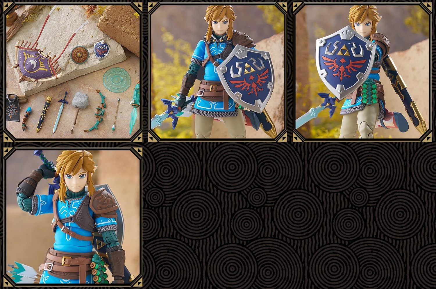 Figma可動人偶推出《王國之淚》版林克套裝 含多種武器和道具