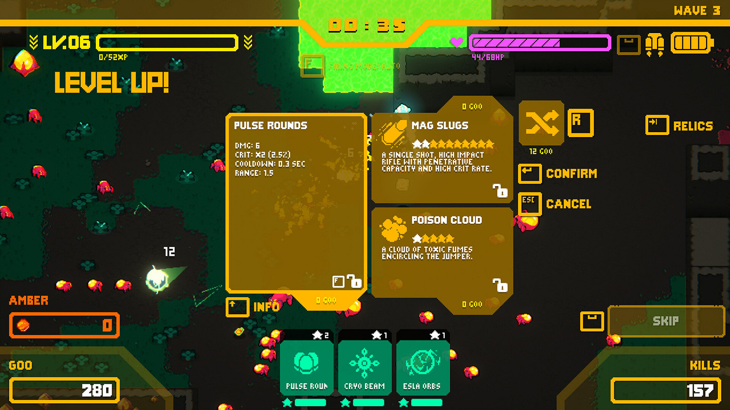 彈幕射擊動作類肉鴿遊戲《蜂巢跳躍2:倖存者》即將在5月底搶先體驗推出 彈幕射擊動作類肉鴿遊戲《蜂巢跳躍2:倖存者》即將在5月底搶先體驗推出