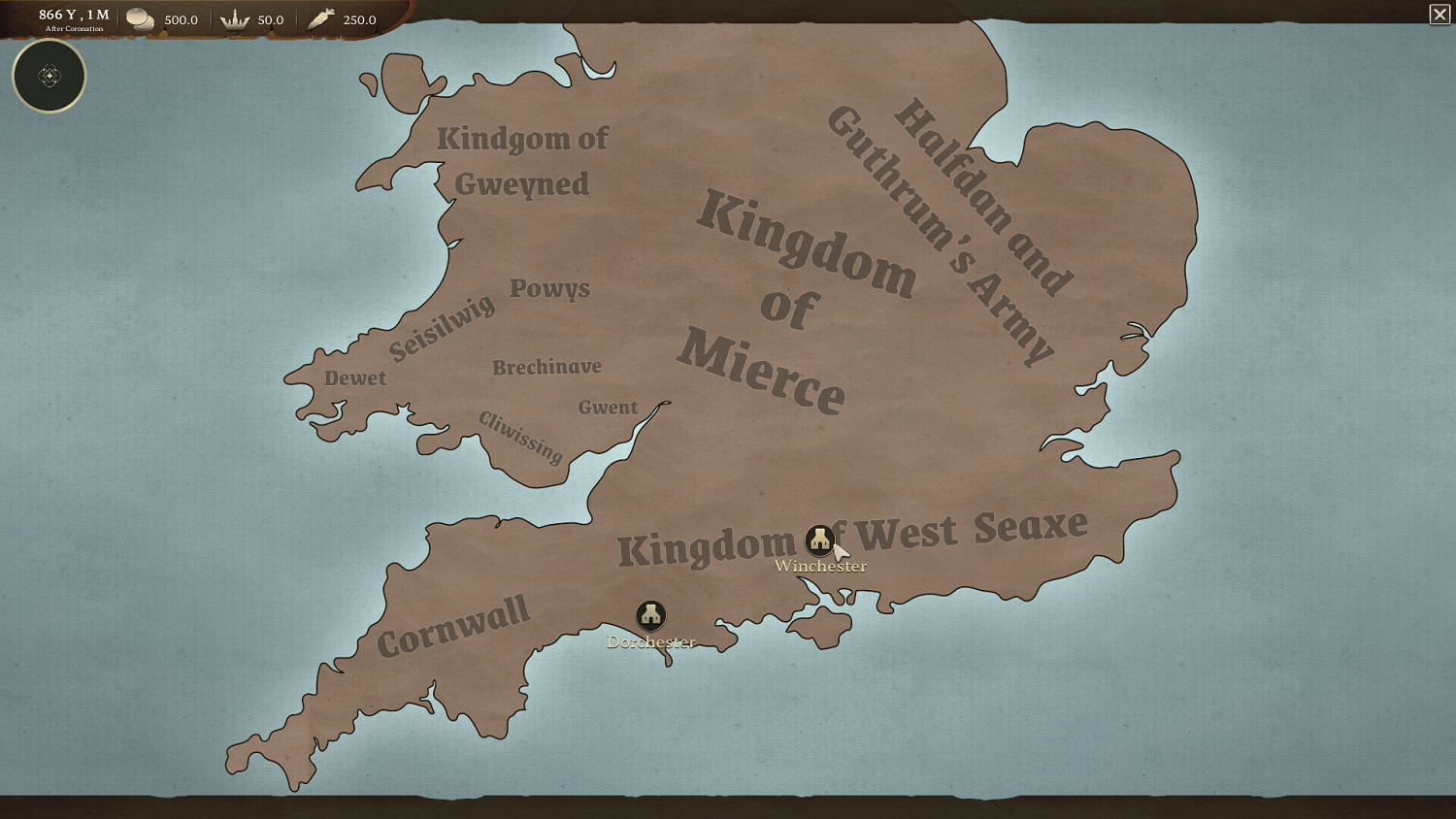 策略模擬遊戲《成為統治者：大不列顛》免費序章已在Steam平台推出