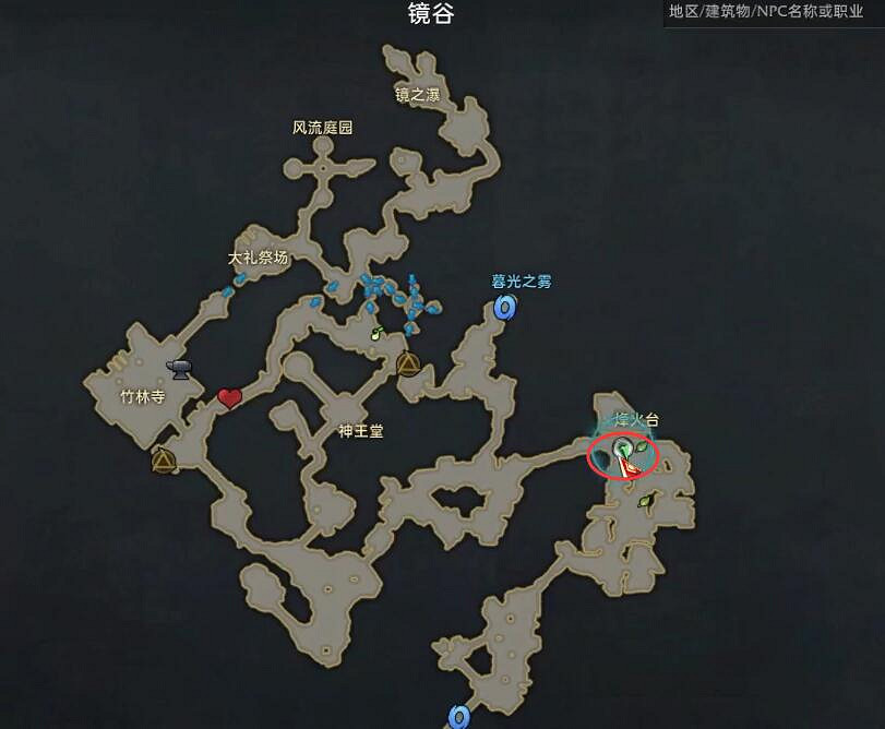 《命運方舟》風狐頭領位置一覽 《命運方舟》風狐頭領位置一覽