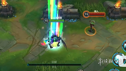 英雄聯盟手遊電玩戰魂赫卡裡姆特效展示