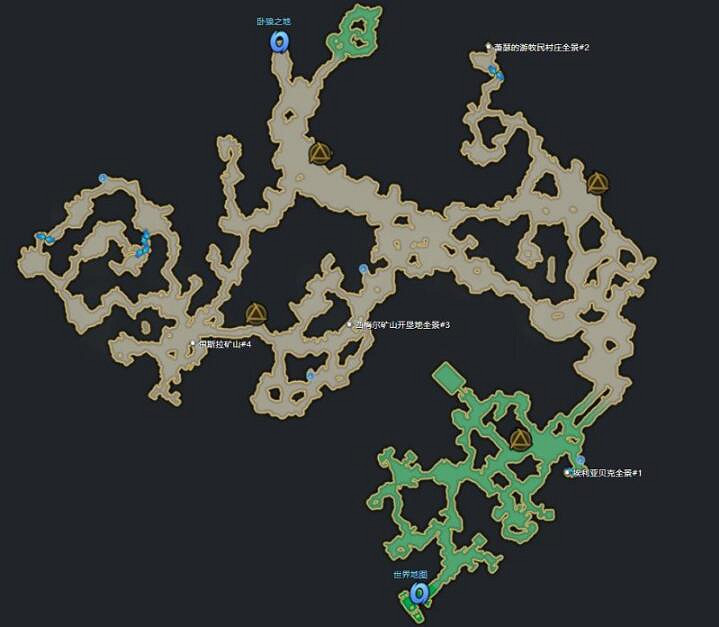 《命運方舟》伊斯拉礦山全景觀景點位置一覽 《命運方舟》伊斯拉礦山全景觀景點位置一覽