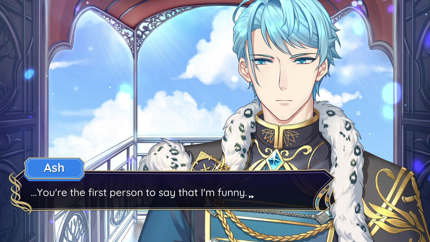 奇幻愛情類視覺小說《塞萊斯蒂亞：命運之鏈》Steam頁面 支援中文