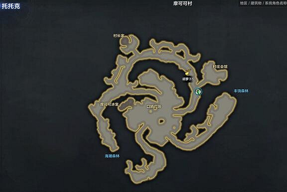 《命運方舟》摩可可胡蘿卜刷新點位置介紹 《命運方舟》摩可可胡蘿卜刷新點位置介紹