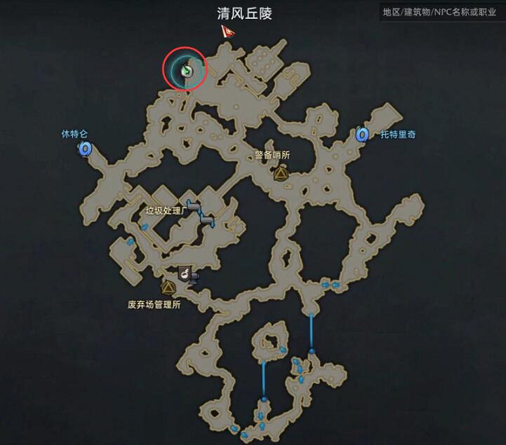 《命運方舟》尖牙爬行獸位置介紹 《命運方舟》尖牙爬行獸位置介紹