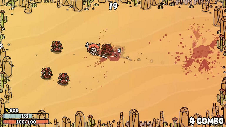 動作肉鴿遊戲《超級滑刃戰士》上架Steam！支援中文