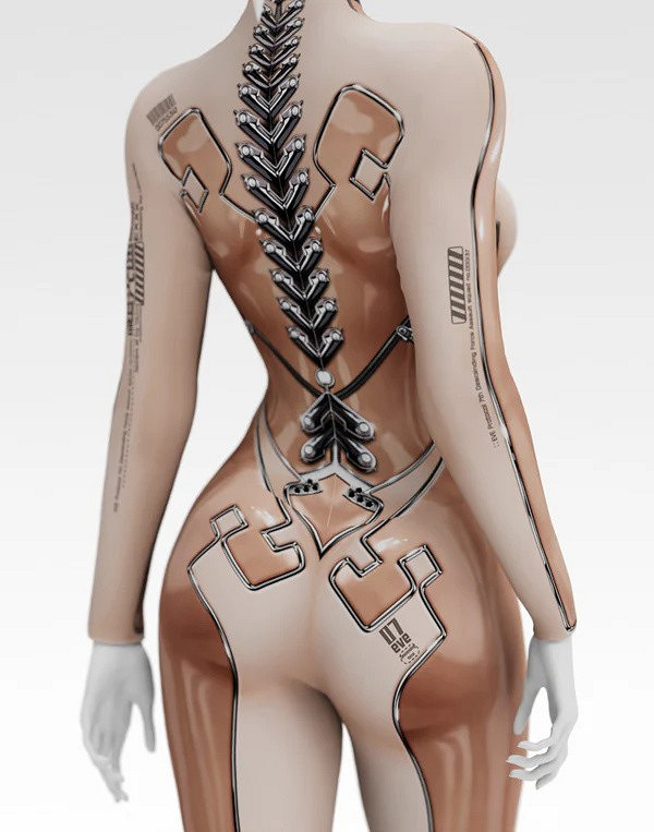 國外美女COS《劍星》女主膚質戰衣 飽滿身材過於惹火