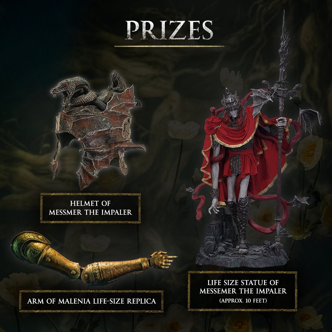 萬代舉行《艾爾登法環》飯製預告片大賽：大獎為等身雕像!