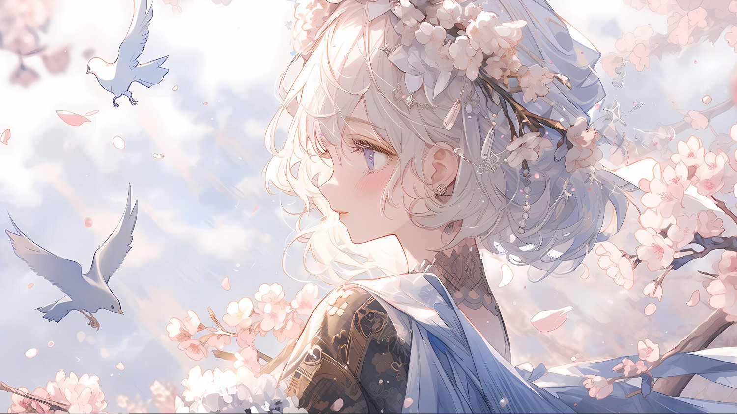 wallpaper engine動態壁紙推薦Top10！絕美櫻花少女