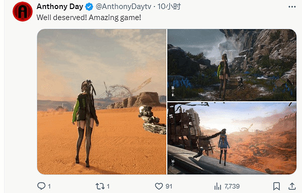 實至名歸!PS官方宣布《劍星》榮獲4月“玩家選擇獎” 實至名歸!PS官方宣布《劍星》榮獲4月“玩家選擇獎”