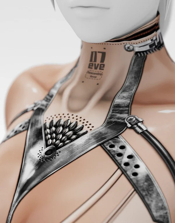 國外美女COS《劍星》女主膚質戰衣 飽滿身材過於惹火