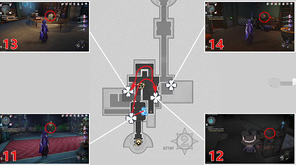 崩壞星穹鐵道蘇樂達熱砂海選會場摺紙小鳥位置大全