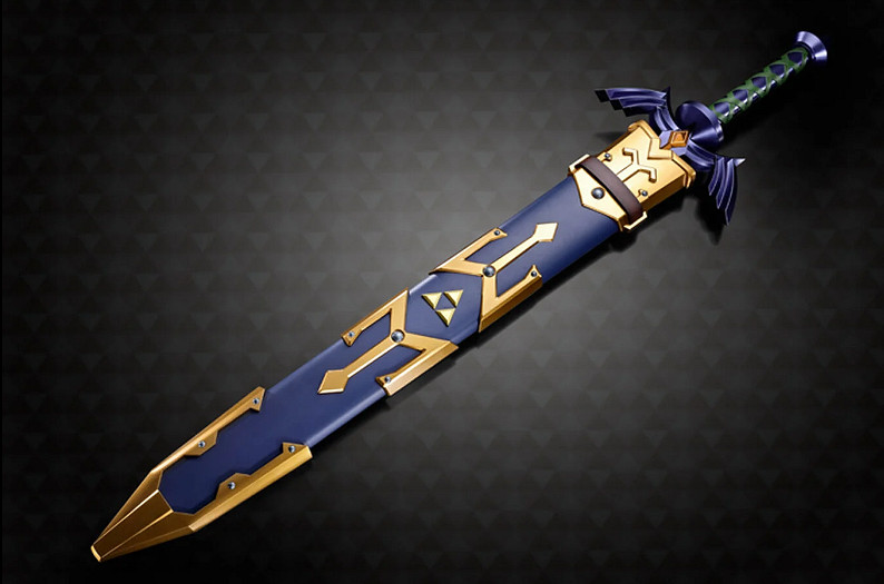 《塞爾達傳說》推出大師之劍模型:長105cm 霸氣十足! 《塞爾達傳說》推出大師之劍模型:長105cm 霸氣十足!