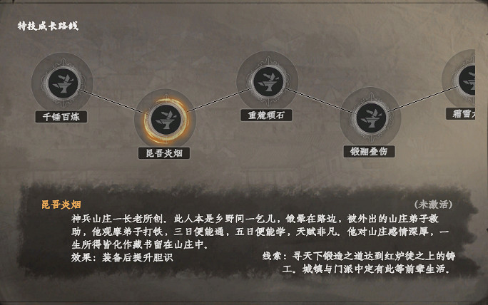 《下一站江湖2》鑄工特技介紹 《下一站江湖2》鑄工特技介紹