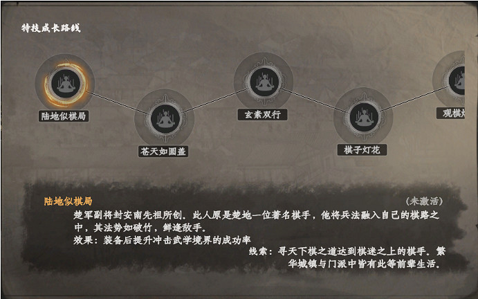 《下一站江湖2》棋手特技介紹 《下一站江湖2》棋手特技介紹