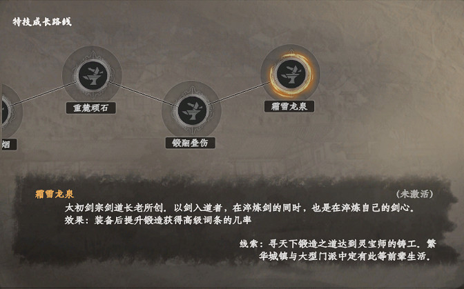 《下一站江湖2》鑄工特技介紹 《下一站江湖2》鑄工特技介紹