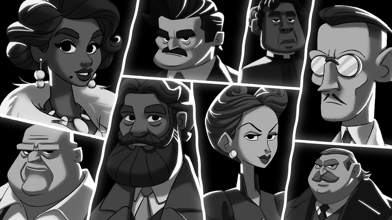 黑色風格推理冒險遊戲《死後偵查》現已登錄Steam平台