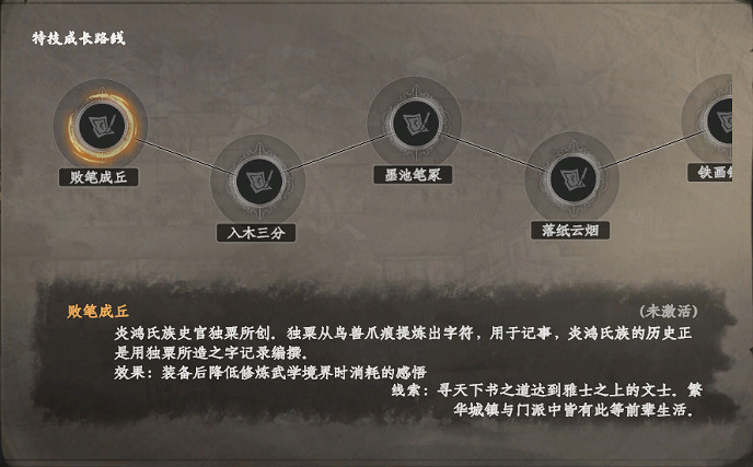 《下一站江湖2》文士特技介紹 《下一站江湖2》文士特技介紹