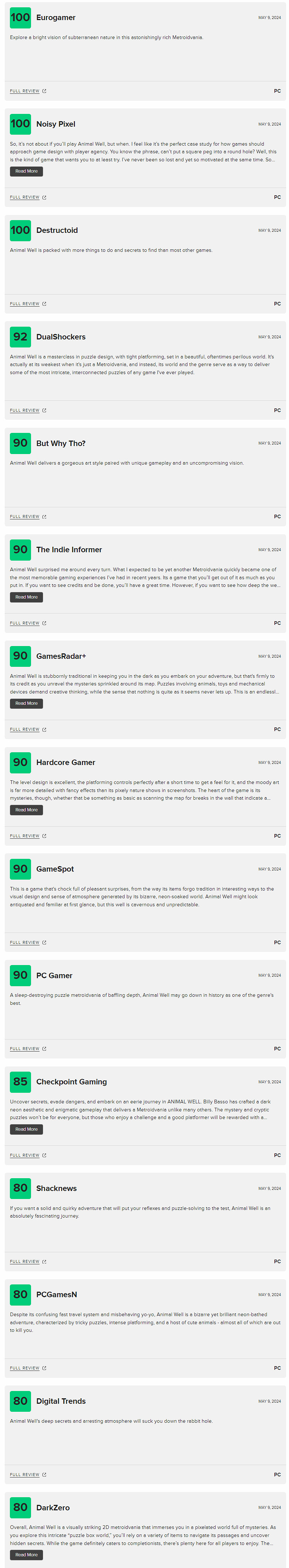 《動物井》：一款優秀的《空洞騎士:絲之歌》"代餐"！