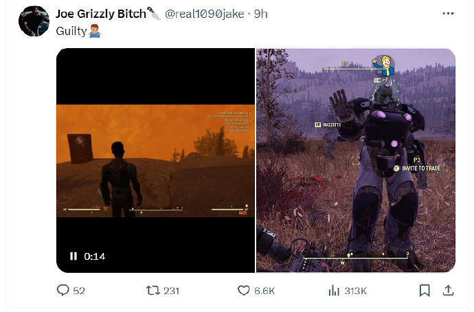 玩家不滿微軟決策，在《異塵餘生76》中發起“核爆”抗議