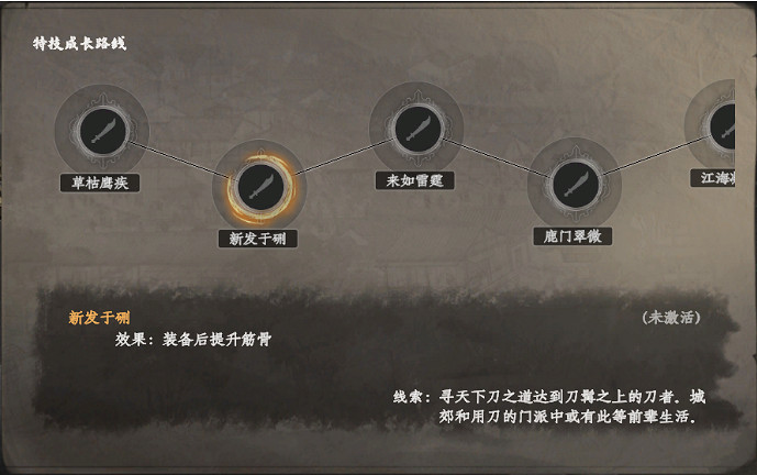 《下一站江湖2》刀者特技介紹