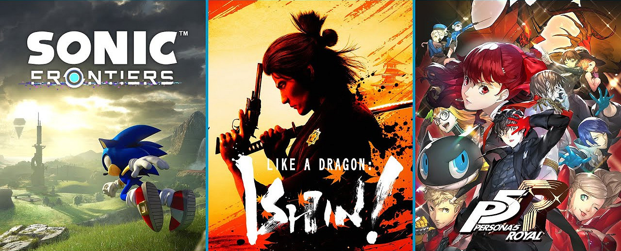 世嘉計劃將《人中之龍》《音速小子》《女神異聞錄》變“年貨”