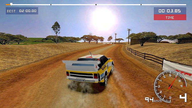 《Old School Rally》Steam上線 復古風拉力賽車
