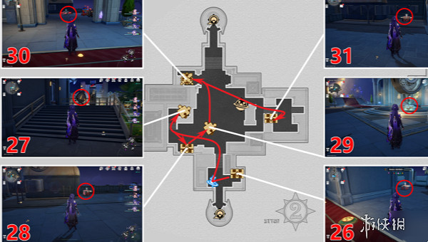 崩壞星穹鐵道蘇樂達熱砂海選會場隱藏寶箱位置大全