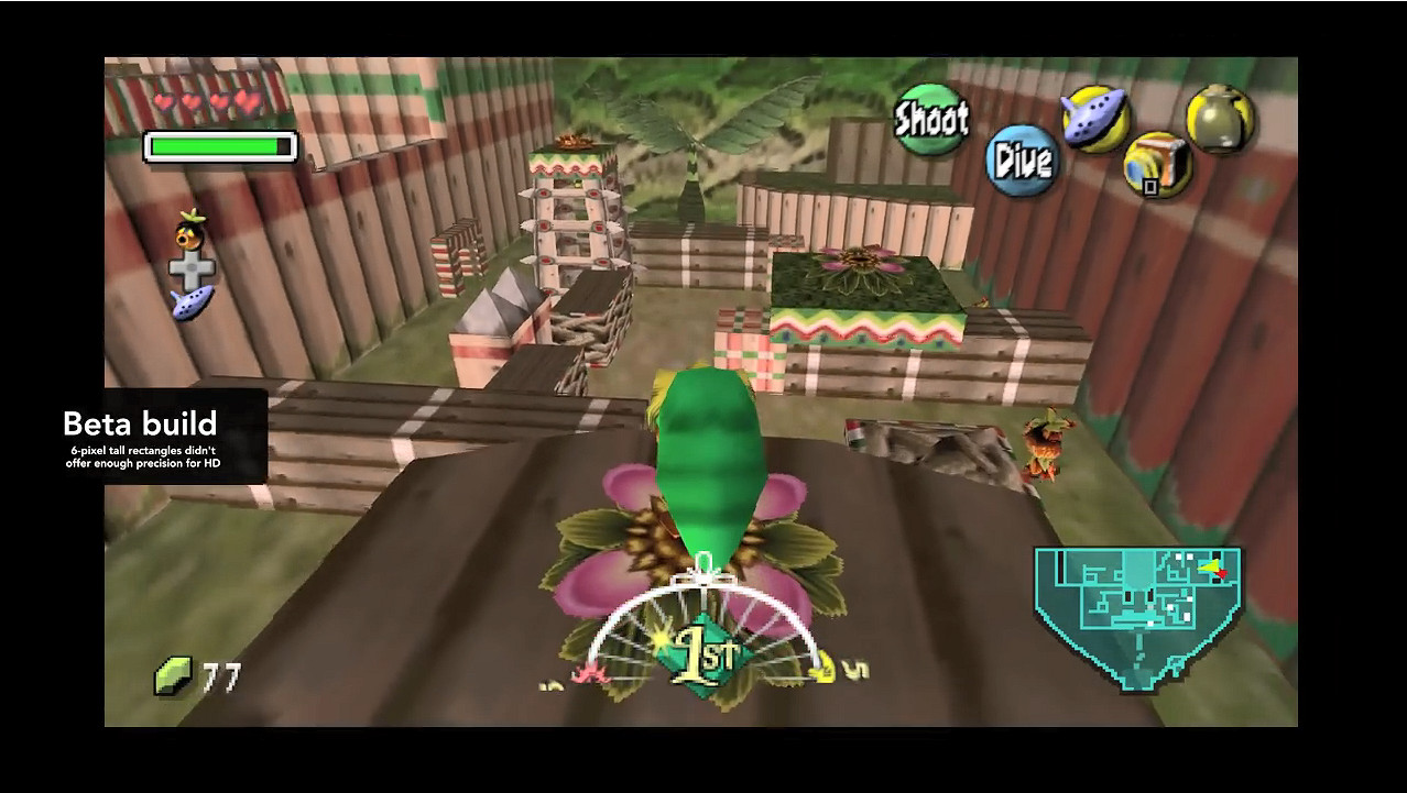 《塞爾達傳說:穆修拉的面具》PC移植版展示公開! 《塞爾達傳說:穆修拉的面具》PC移植版展示公開!