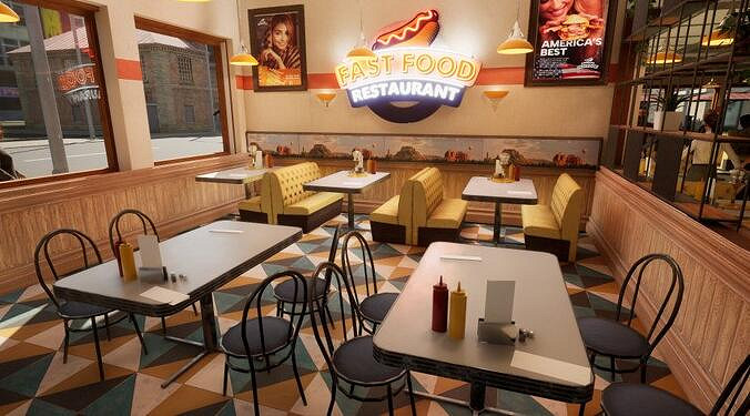 《快餐店模擬器》Steam頁面上線 模擬經營開店指南
