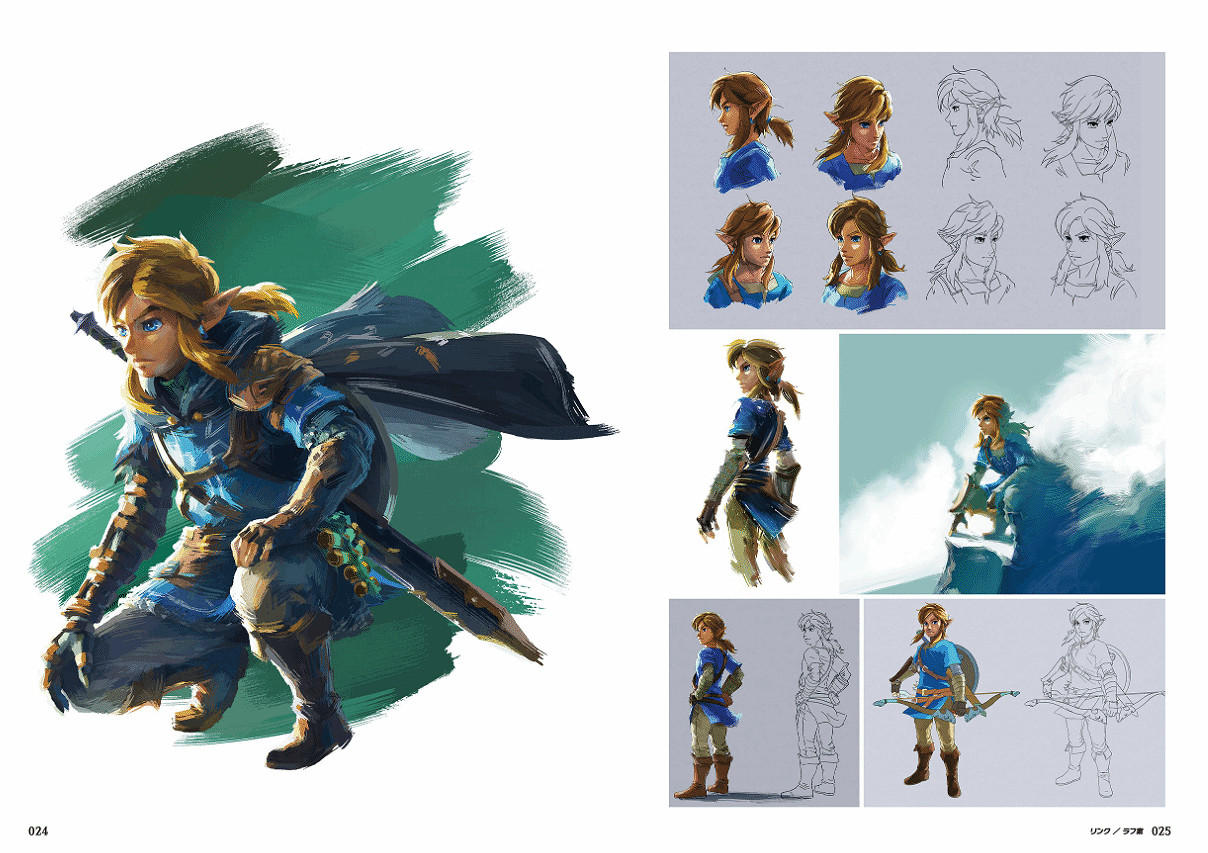 《塞爾達傳說：王國之淚》曬出公主多款髮型概念圖！