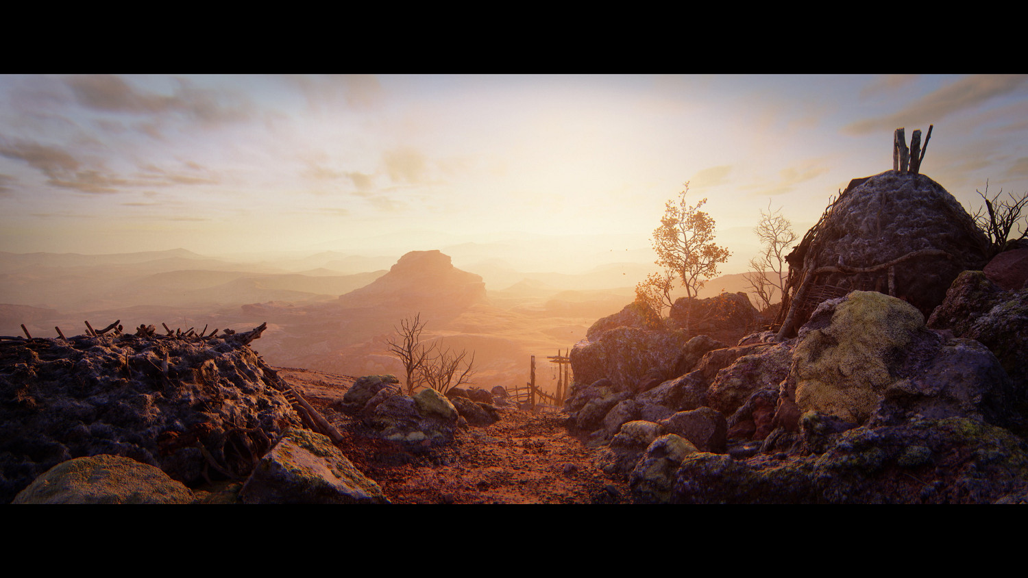 《地獄之刃2》官方曬出遊戲截圖：畫風絕美 場景壯觀!