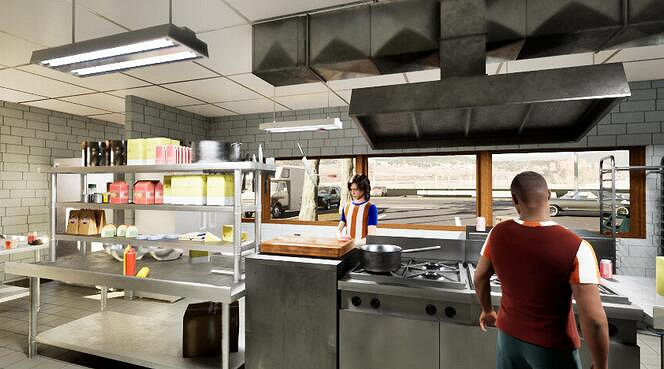 《快餐店模擬器》Steam頁面上線 模擬經營開店指南