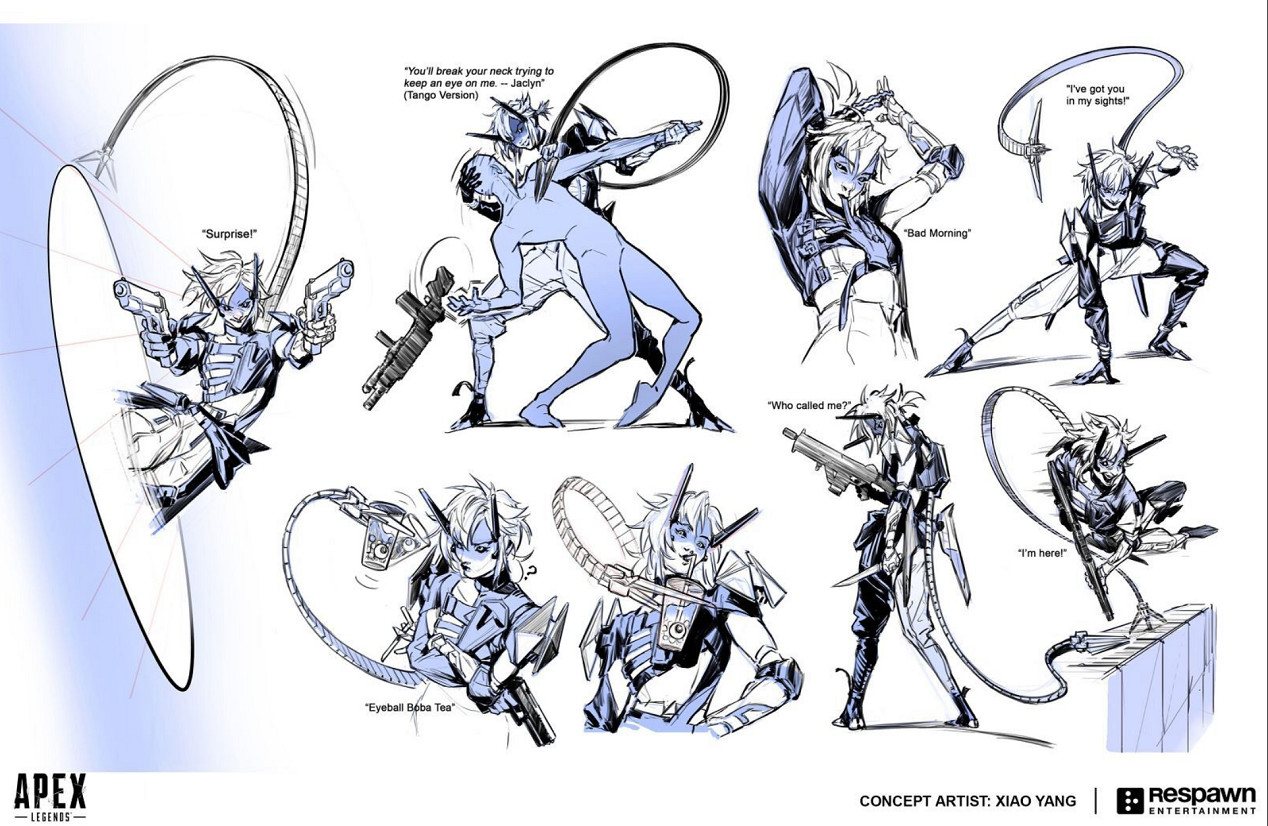 《Apex英雄》新傳奇"變幻"設計師Xiao Yang採訪！