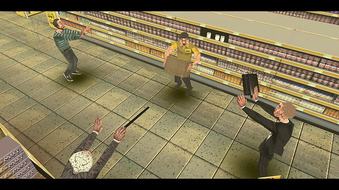 《消費者之夜》Steam頁面上線 侍候超市瘋狂顧客