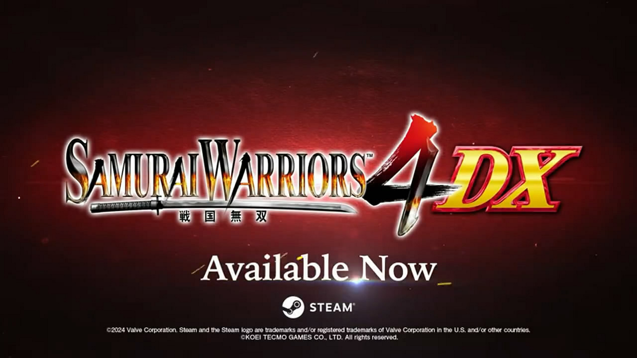 光榮特庫摩《戰國無雙4DX》現已在Steam正式發售! 光榮特庫摩《戰國無雙4DX》現已在Steam正式發售!