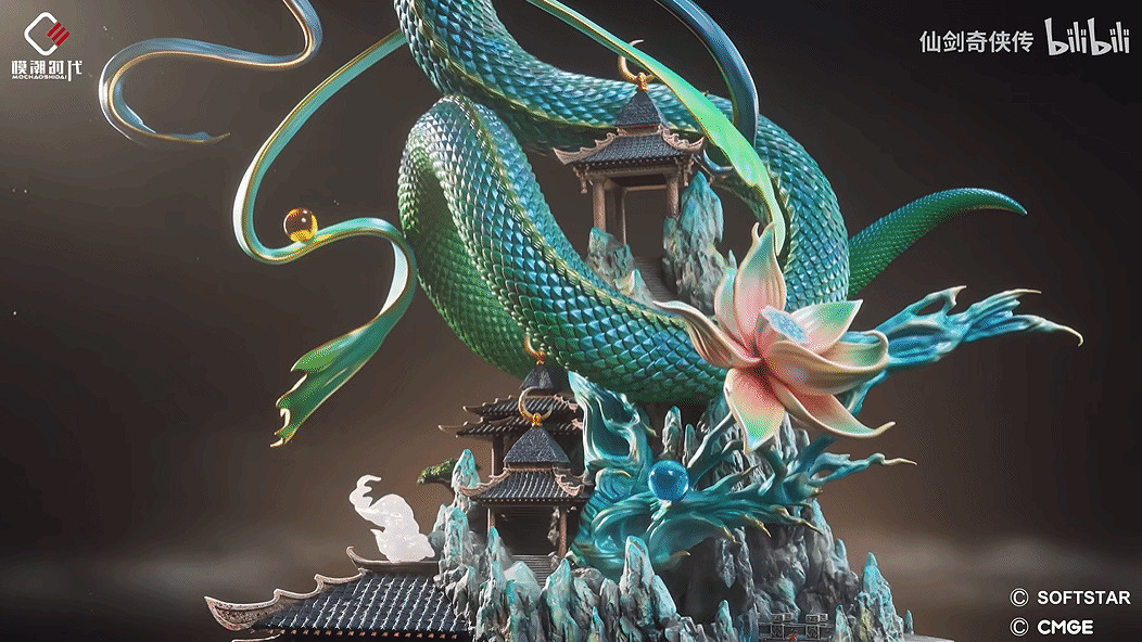 《仙劍》趙靈兒雕像實物展示:細節滿滿 絕美動人! 《仙劍》趙靈兒雕像實物展示:細節滿滿 絕美動人!