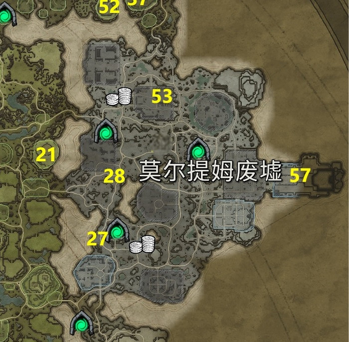 《夜族崛起》世界事件位置介紹