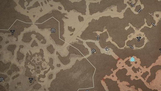 《暗黑破壞神4》三神教之路之路雕像位置