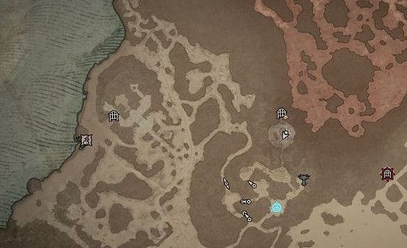 《暗黑破壞神4》三神教之路之路雕像位置