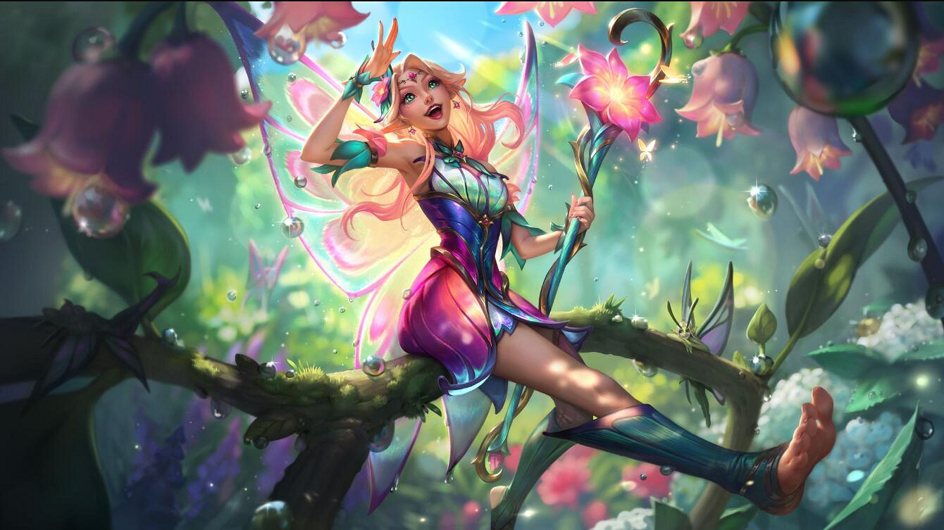 《lol》花仙子拉克絲皮膚效果一覽