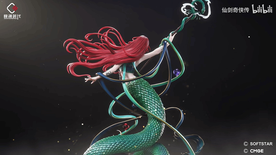 《仙劍》趙靈兒雕像實物展示:細節滿滿 絕美動人! 《仙劍》趙靈兒雕像實物展示:細節滿滿 絕美動人!