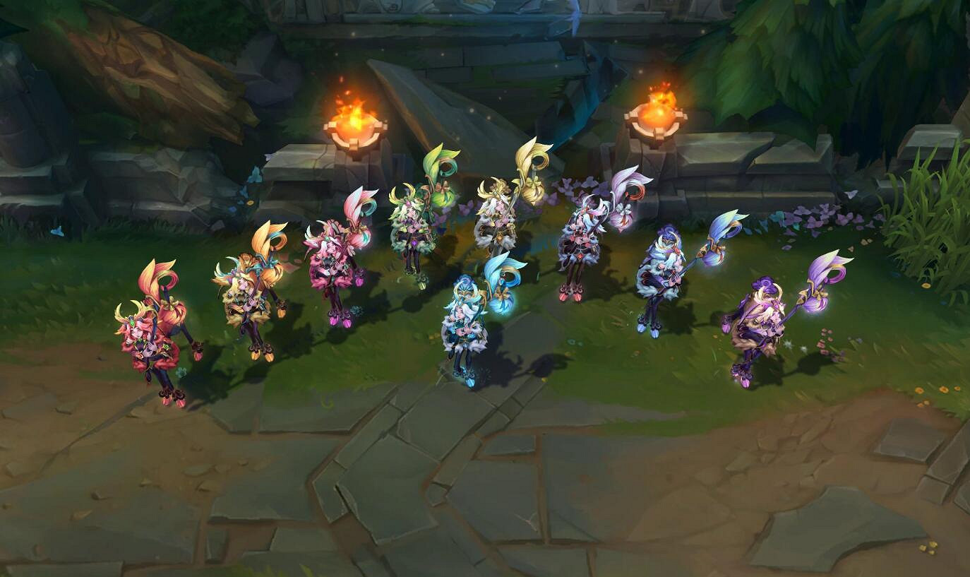 《lol》花仙子莉莉婭皮膚效果一覽