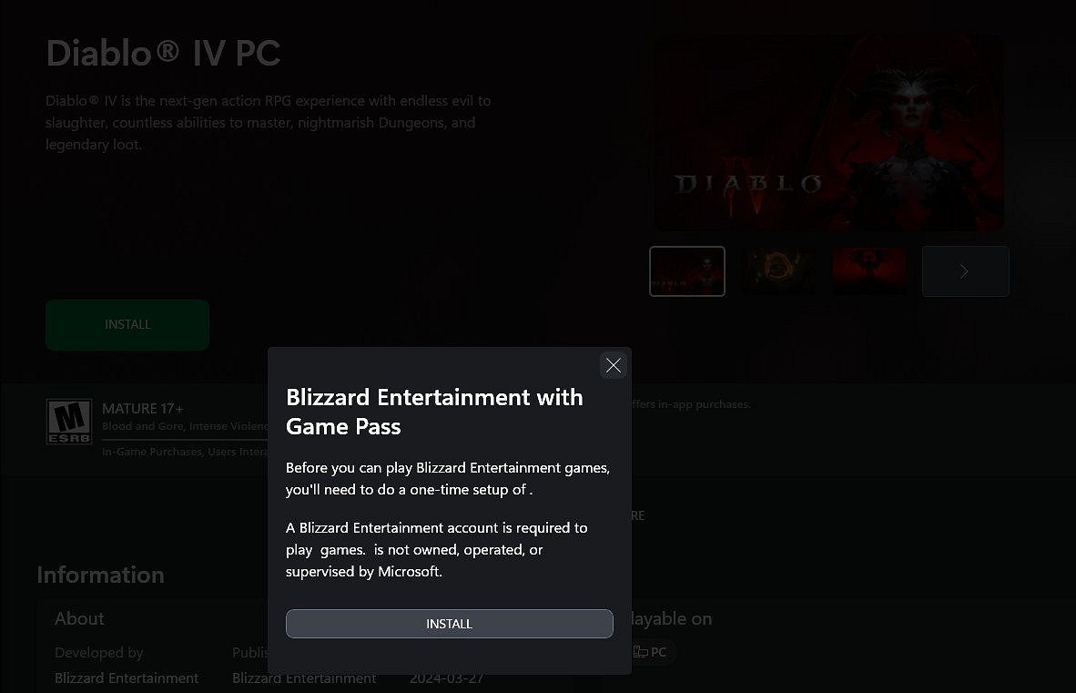 曝《暗黑4》 Xbox Game Pass (XGP) 版仍需綁定暴雪帳戶 玩家表示失望 曝《暗黑4》 Xbox Game Pass (XGP) 版仍需綁定暴雪帳戶 玩家表示失望