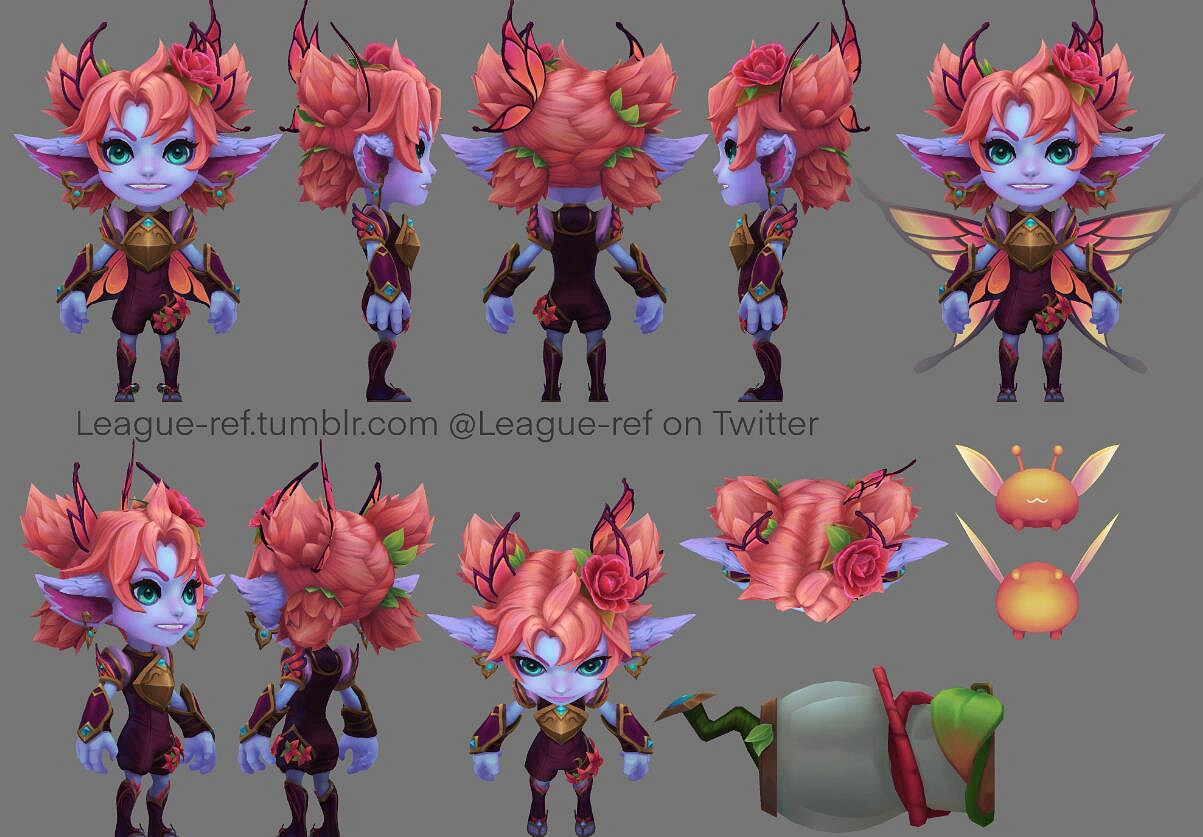 《lol》花仙子崔絲塔娜皮膚效果一覽