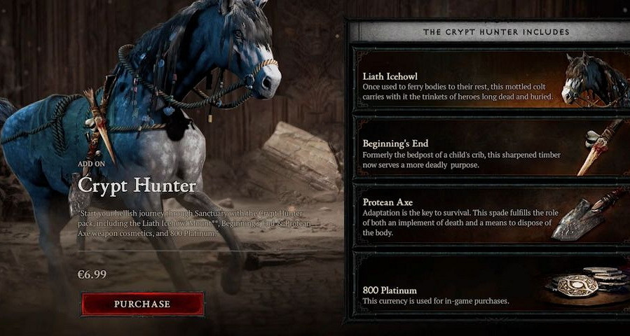 《暗黑破壞神4》白金幣商城價格一覽