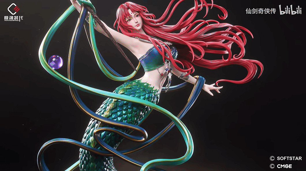 《仙劍》趙靈兒雕像實物展示:細節滿滿 絕美動人! 《仙劍》趙靈兒雕像實物展示:細節滿滿 絕美動人!