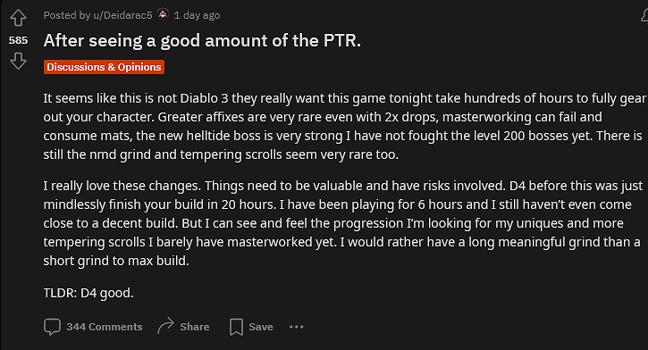 測試服玩家稱《暗黑破壞神4》第四賽季值得期待 測試服玩家稱《暗黑破壞神4》第四賽季值得期待